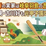 吉川尚輝の実家は岐阜羽島の吉川養鶏！父親・吉川好も元甲子園球児